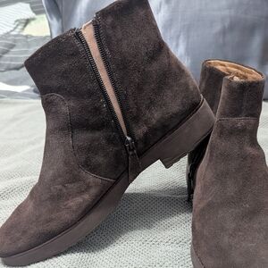 Fitflop Dark Brown Ankle Boots